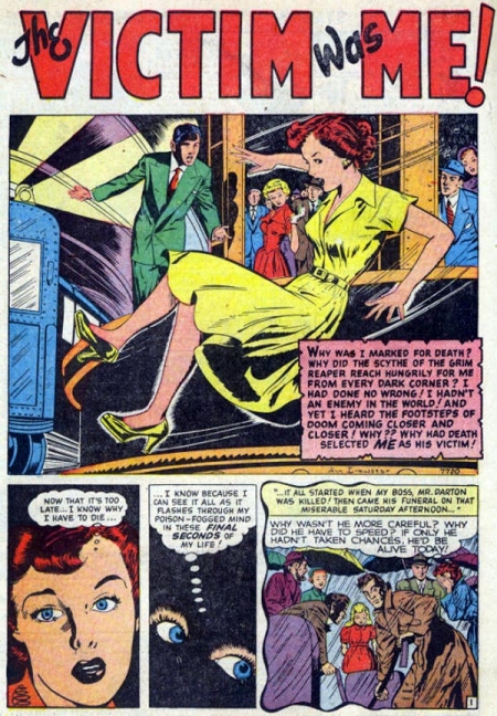 7720 The Victim Was Me! story scan