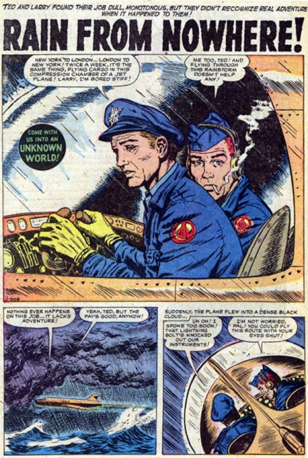 J-308 Rain from Nowhere! story scan