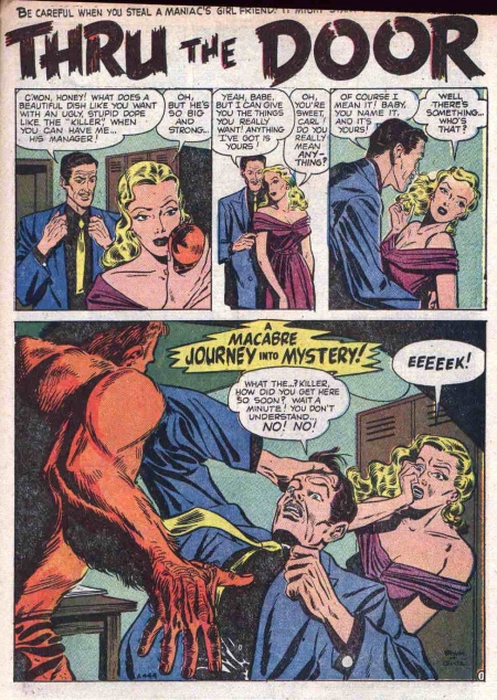 A-464 Thru the Door story scan