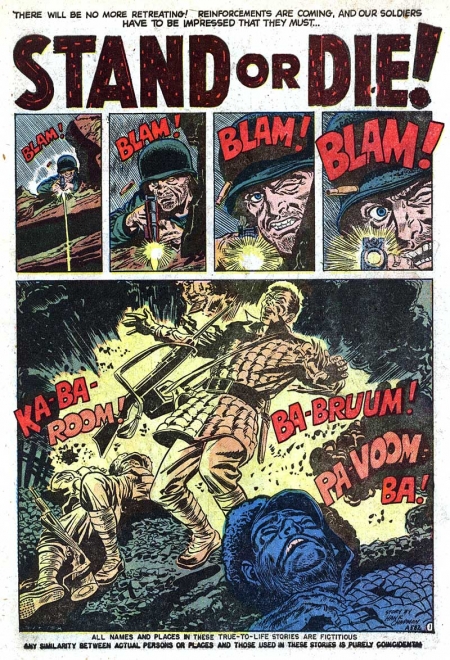 A-582 Stand Or Die! story scan