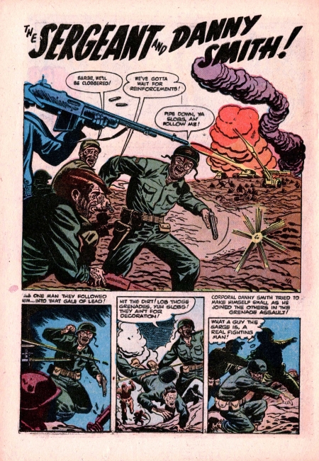 B-715 The Sergeant and Danny Smith!  story scan