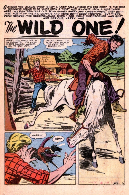 J-609 The Wild One! story scan