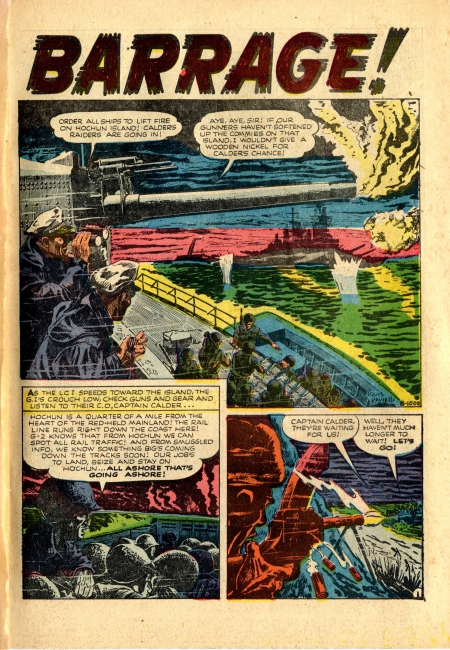 B-1000 Barrage! story scan