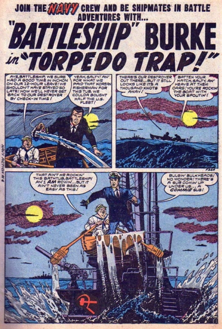 F-264 Torpedo Trap! story scan