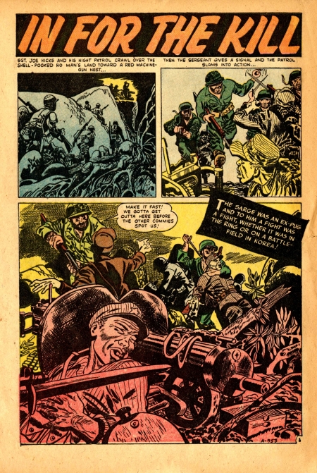 A-953 In For The Kill story scan