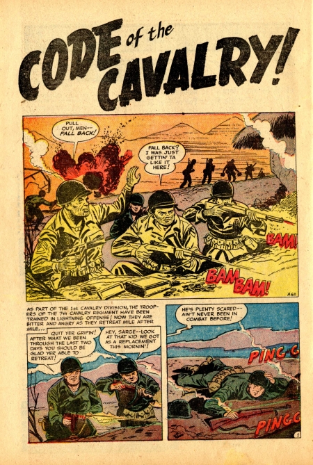 A-611 Code of the Cavalry! story scan