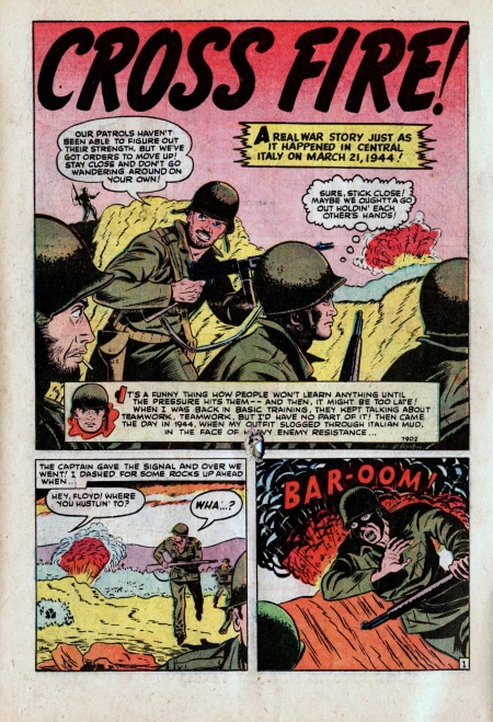 7902 Cross Fire! story scan