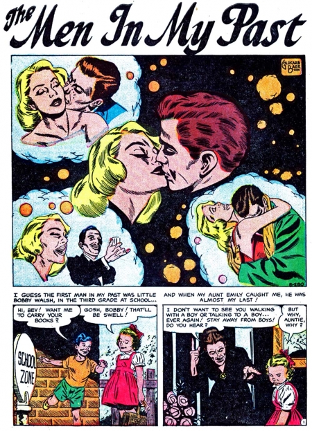 B-280 The Men in My Past story scan