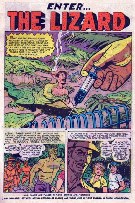 9399 Enter...the Lizard story scan