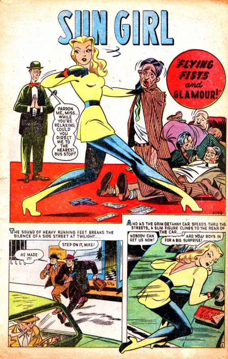 3059 Flying Fists and Glamour! story scan