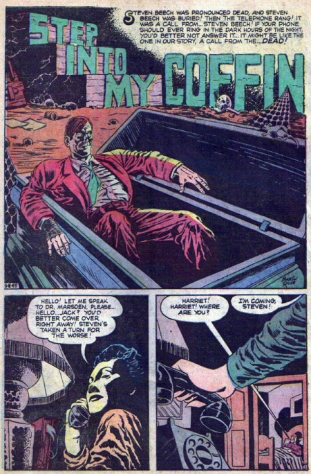 9845 Step Into My Coffin story scan
