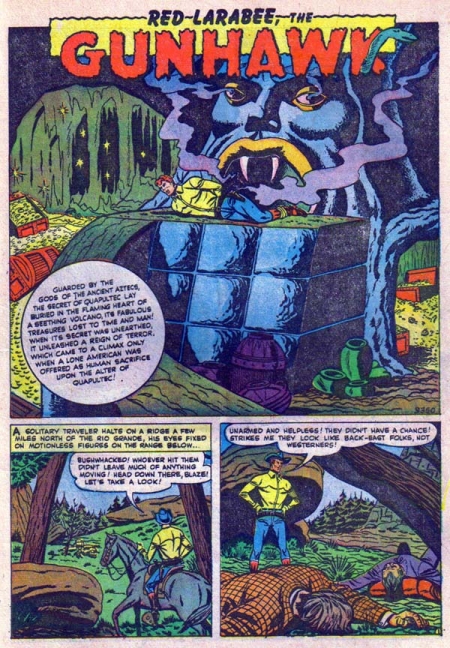 9350 The Altar of Quapultec story scan