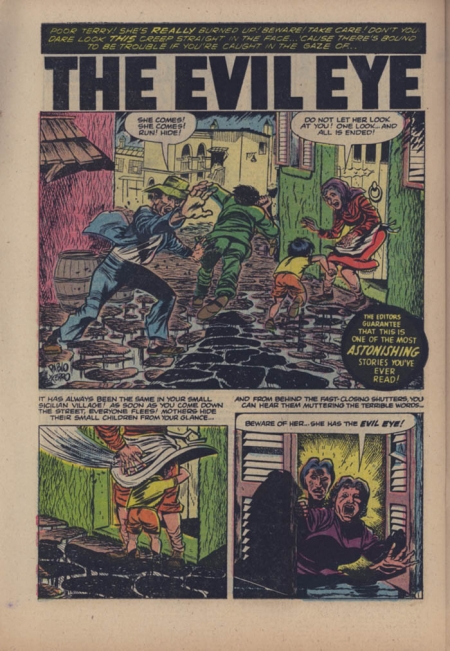 E-73 The Evil Eye story scan