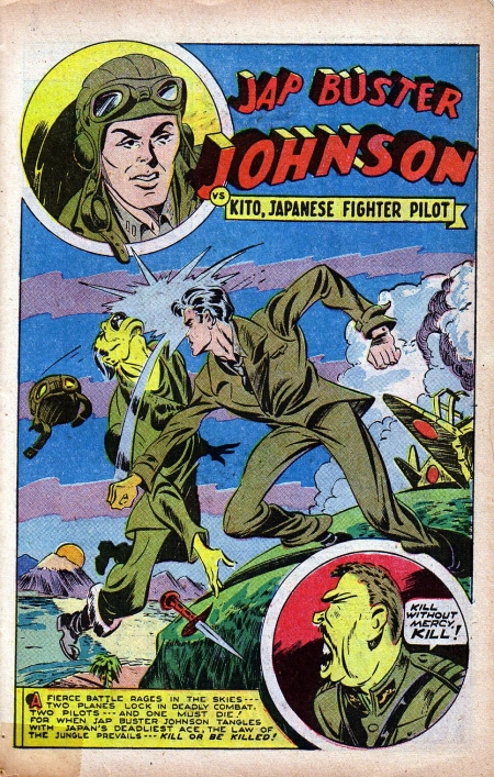 Vs. Kito, Japanese Fighter Pilot story scan