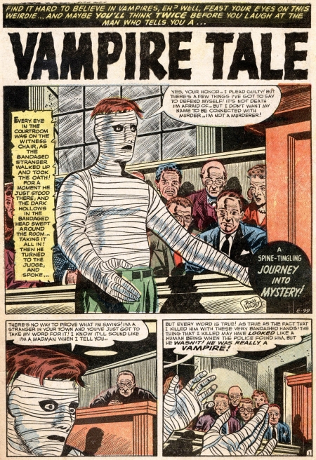 E-99 Vampire Tale story scan