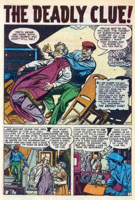 9257 The Deadly Clue! story scan