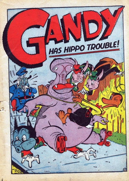 Gandy has Hippo Trouble! story scan
