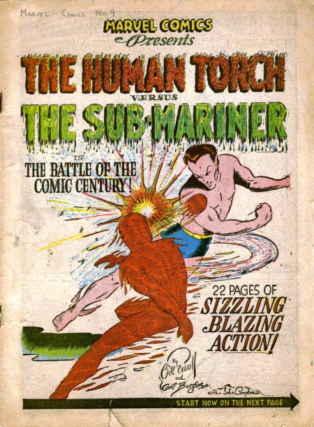 The Battle of the Century! story scan