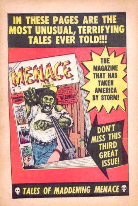  Menace #3 Page 1