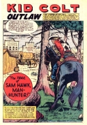 T-201 The Trail of Sam Hawk, Man-Hunter!